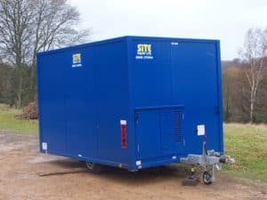 Site station welfare unit for hire