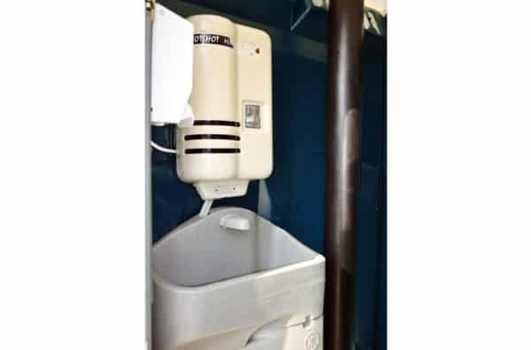 Hot Water Portable Chemical Toilet Heater